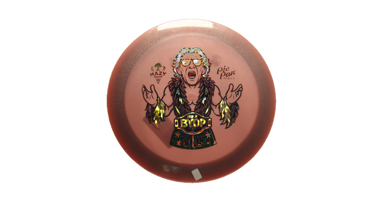 Pie Pan Discs BYOP 2025 Cherry Spire Distance Driver Front View