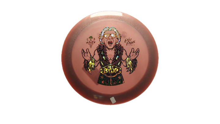 Pie Pan Discs BYOP 2025 Cherry Spire Distance Driver Front View