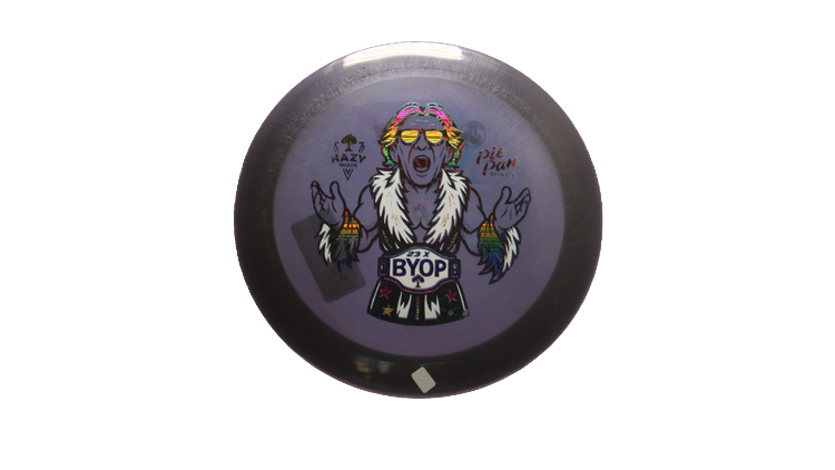 Pie Pan Discs BYOP 2025 Cherry Spire Distance Driver Front View