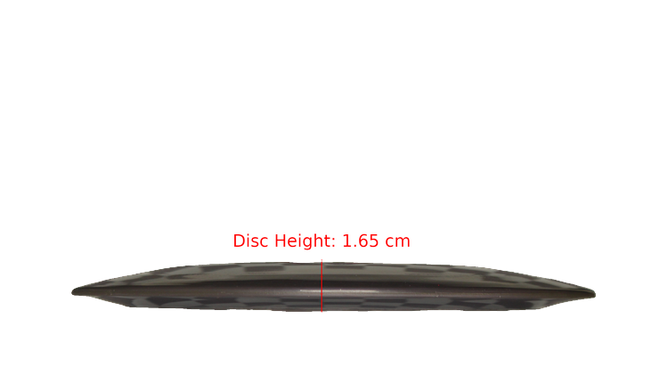 Pie Pan Discs BYOP 2025 Cherry Spire Distance Driver Profile View