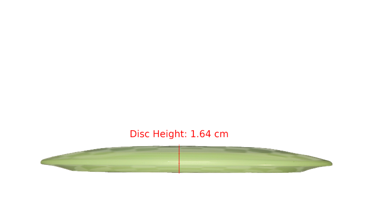 Pie Pan Discs BYOP 2025 Cherry Spire Distance Driver Profile View