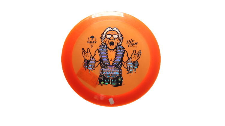 Pie Pan Discs BYOP 2025 Cherry Spire Distance Driver Front View