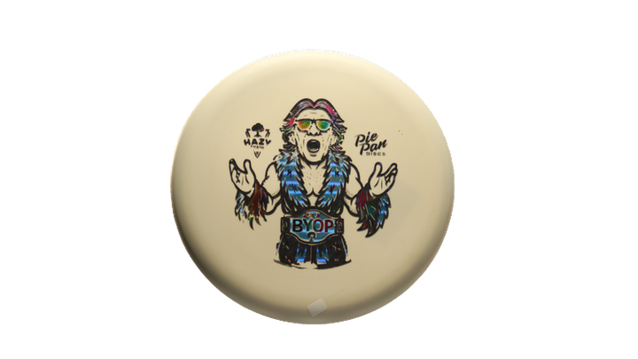 Pie Pan Discs BYOP 2025 Butter Line Bagger Putter Front View