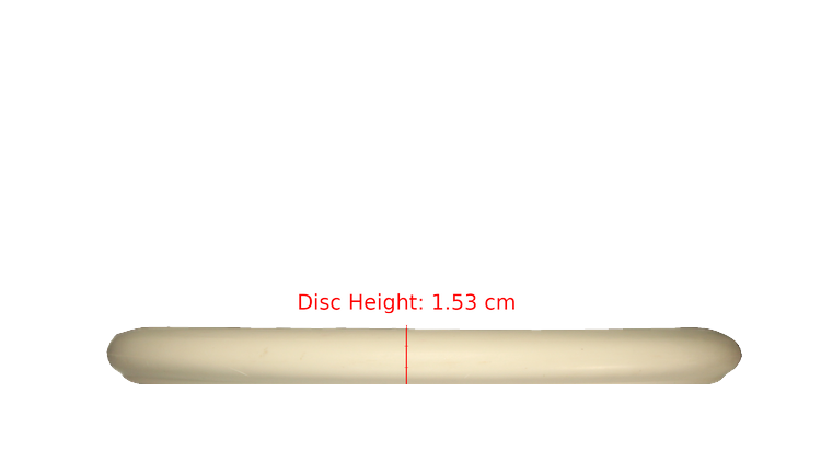 Pie Pan Discs BYOP 2025 Butter Line Bagger Putter Profile View