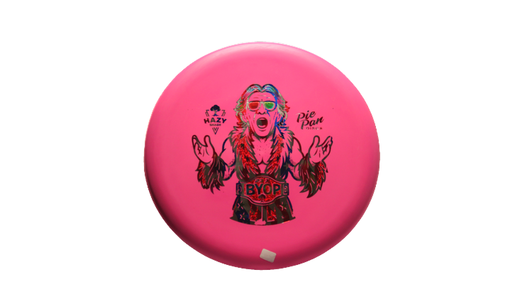 Pie Pan Discs BYOP 2025 Butter Line Bagger Putter Front View