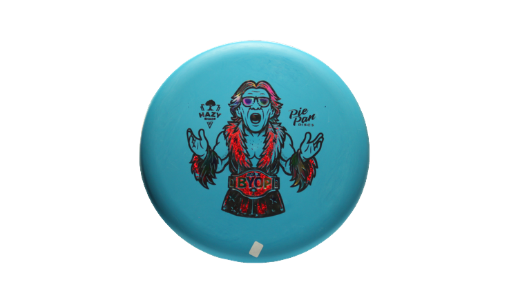 Pie Pan Discs BYOP 2025 Butter Line Bagger Putter Front View