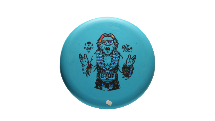 Pie Pan Discs BYOP 2025 Butter Line Bagger Putter Front View