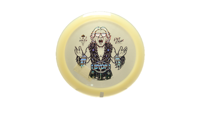 Pie Pan Discs BYOP 2025 Cherry Glow Hype Distance Driver