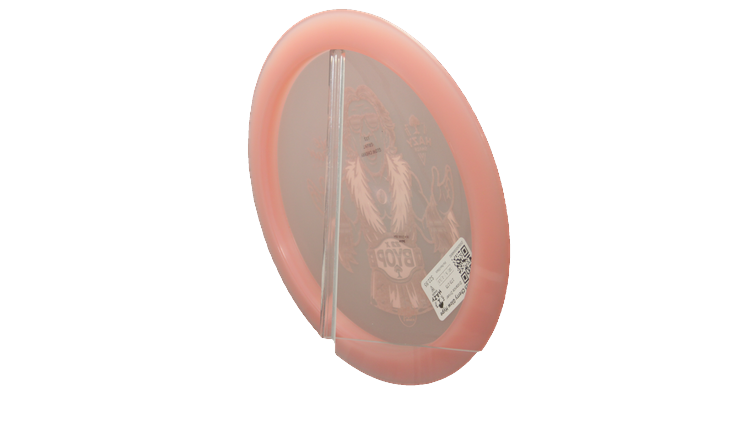 Pie Pan Discs BYOP 2025 Cherry Glow Hype Distance Driver Back View