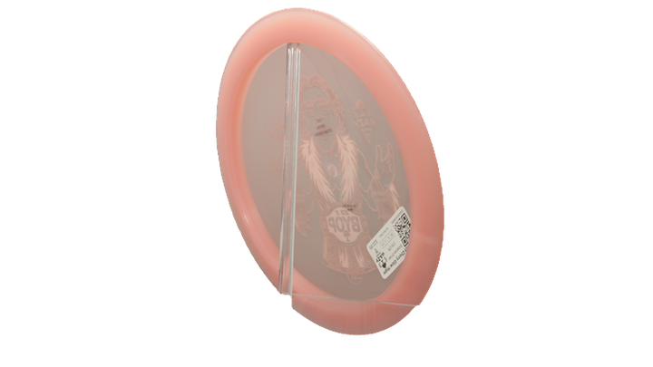 Pie Pan Discs BYOP 2025 Cherry Glow Hype Distance Driver Back View