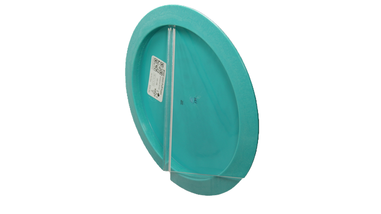 Pie Pan Discs BYOP 2025 Puff Hype Distance Driver Back View