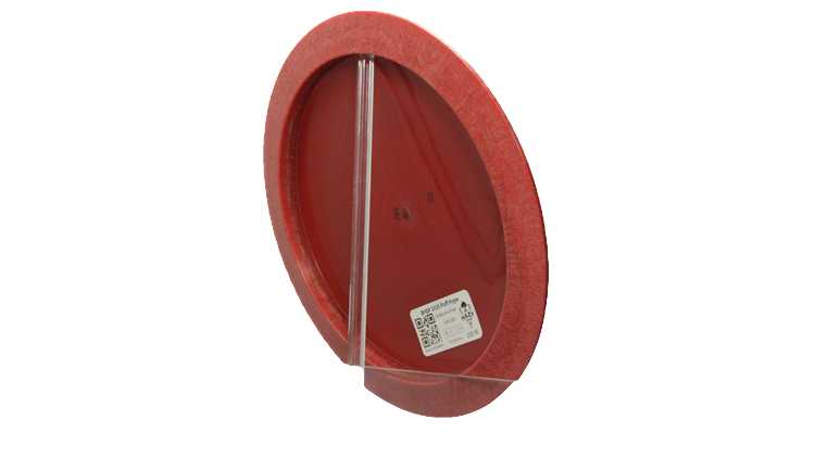 Pie Pan Discs BYOP 2025 Puff Hype Distance Driver Back View