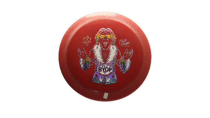 Pie Pan Discs BYOP 2025 Puff Hype Distance Driver Front View