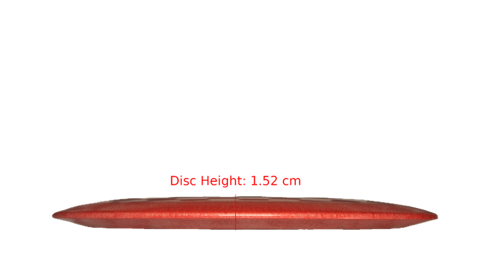 Pie Pan Discs BYOP 2025 Puff Hype Distance Driver Profile View