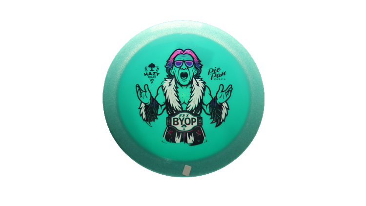 Pie Pan Discs BYOP 2025 Puff Hype Distance Driver Front View