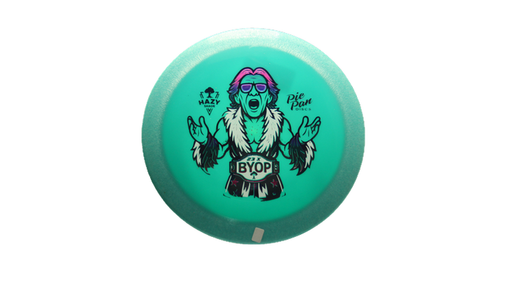 Pie Pan Discs BYOP 2025 Puff Hype Distance Driver Front View