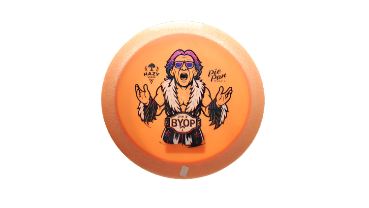 Pie Pan Discs BYOP 2025 Puff Hype Distance Driver Front View