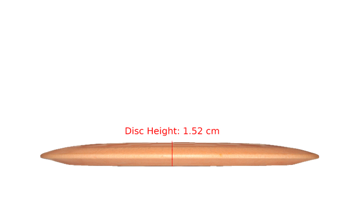 Pie Pan Discs BYOP 2025 Puff Hype Distance Driver Profile View