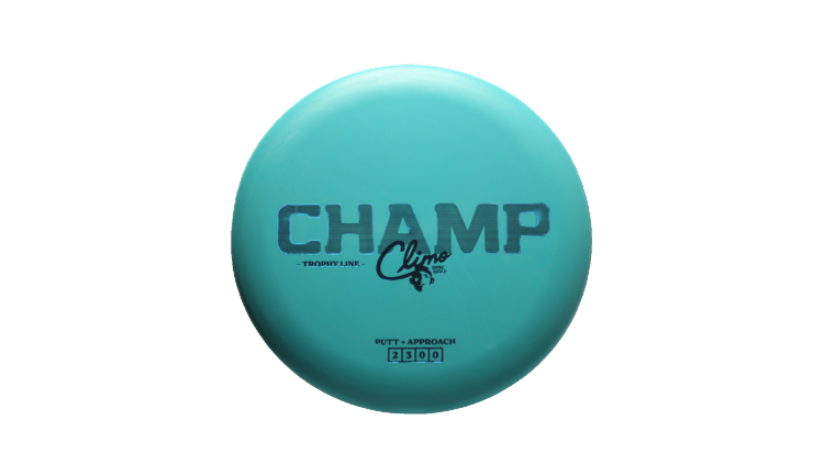 Climo Disc Golf Trophy Line Champ Putter Front View
