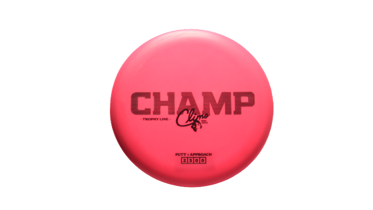 Climo Disc Golf Trophy Line Champ Putter Front View