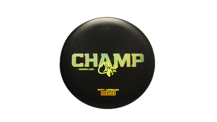 Climo Disc Golf Trophy Line Champ Putter Front View