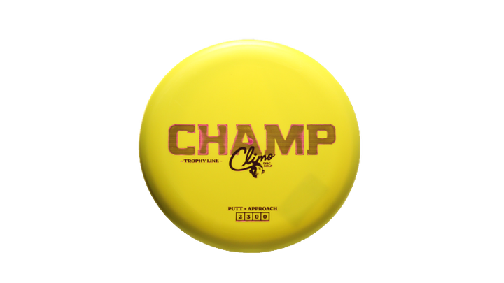 Climo Disc Golf Trophy Line Champ Putter Front View