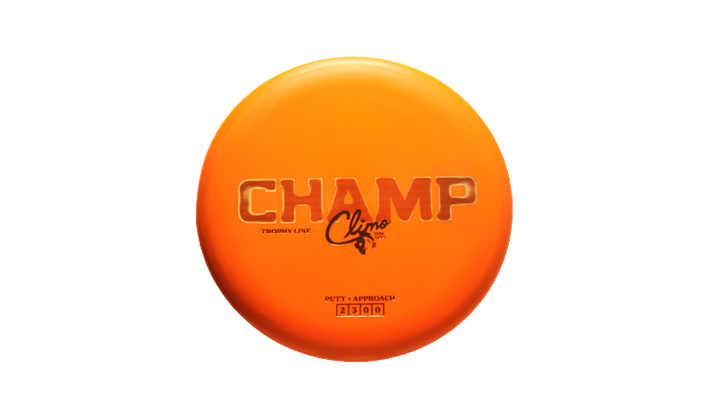 Climo Disc Golf Trophy Line Champ Putter Front View
