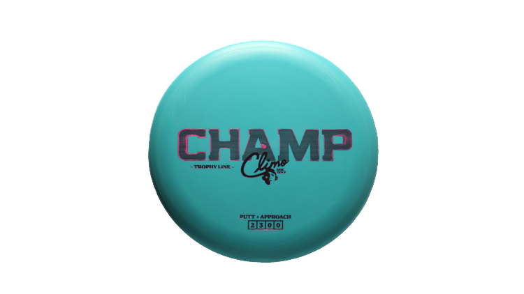 Climo Disc Golf Trophy Line Champ Putter Front View