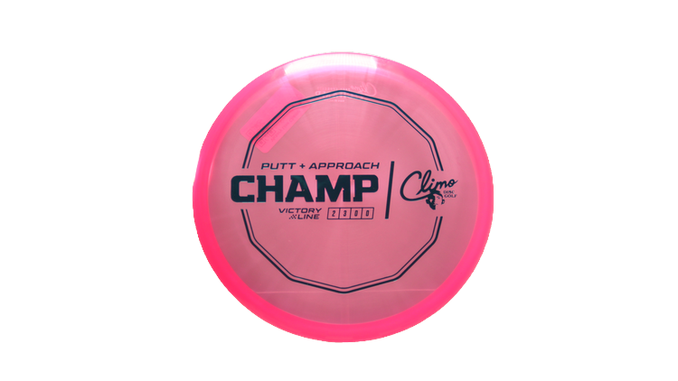 Climo Disc Golf Victory Line Champ Putter Front View
