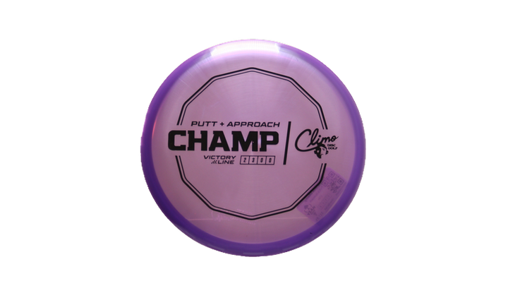 Climo Disc Golf Victory Line Champ Putter Front View