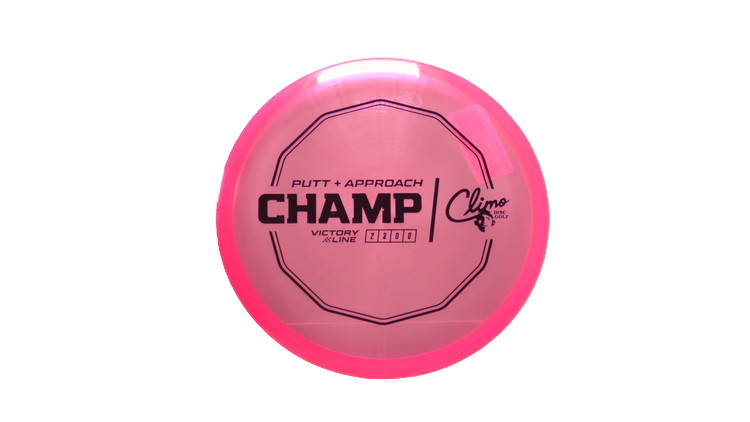 Climo Disc Golf Victory Line Champ Putter Front View