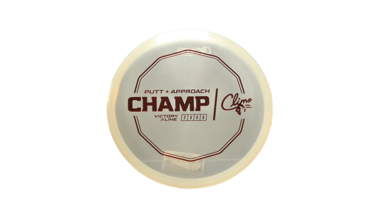 Climo Disc Golf Victory Line Champ Putter Front View