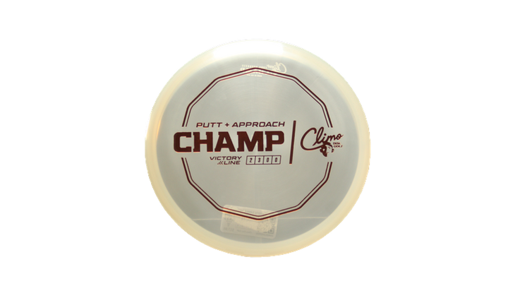 Climo Disc Golf Victory Line Champ Putter Front View