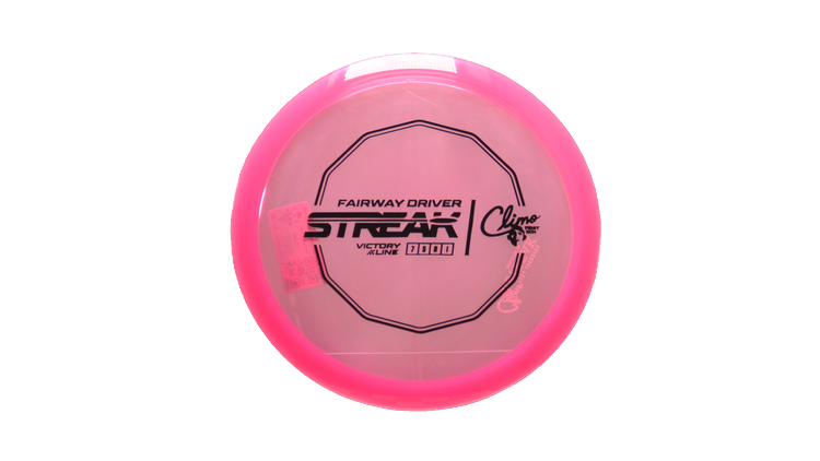 Climo Disc Golf First Run Victory Line Streak Fairway Driver Front View