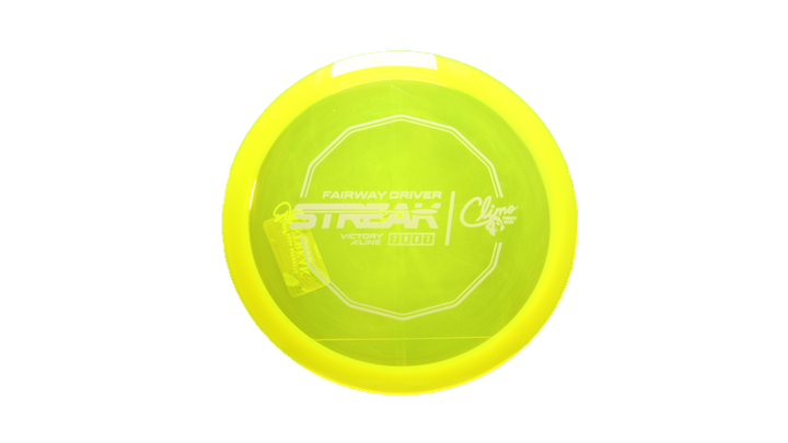 Climo Disc Golf First Run Victory Line Streak Fairway Driver Front View
