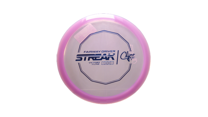 Climo Disc Golf First Run Victory Line Streak Fairway Driver Front View