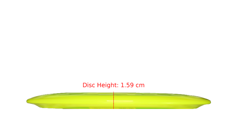 Climo Disc Golf First Run Victory Line Streak Fairway Driver Profile View