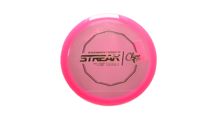 Climo Disc Golf First Run Victory Line Streak Fairway Driver Front View