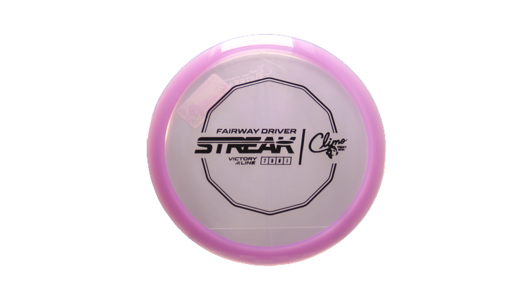 Climo Disc Golf First Run Victory Line Streak Fairway Driver Front View