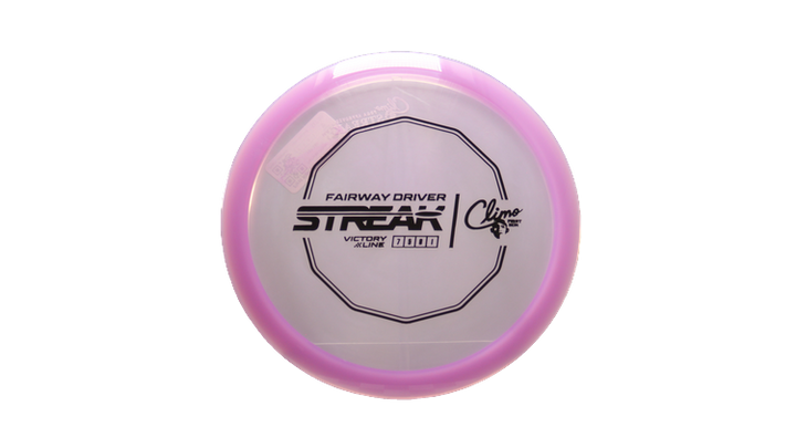 Climo Disc Golf First Run Victory Line Streak Fairway Driver Front View