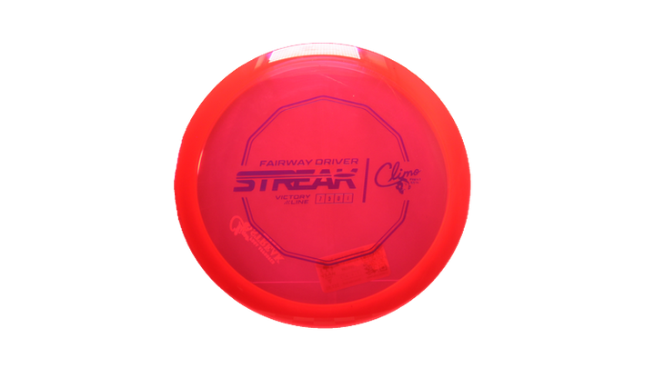 Climo Disc Golf First Run Victory Line Streak Fairway Driver Front View
