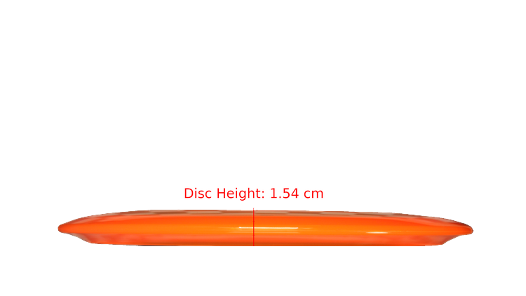 Climo Disc Golf First Run Victory Line Streak Fairway Driver Profile View