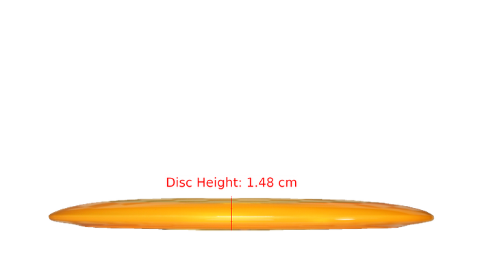 Climo Disc Golf Prototype Victory Line Osprey Distance Driver Profile View
