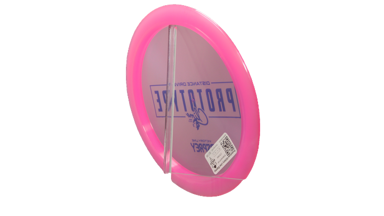 Climo Disc Golf Prototype Victory Line Osprey Distance Driver Back View