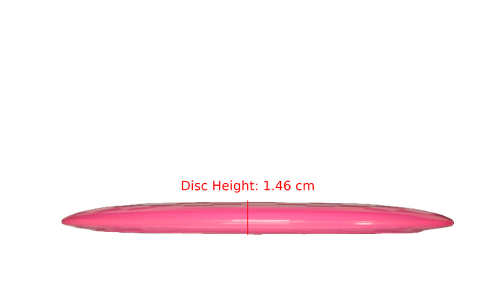 Climo Disc Golf Prototype Victory Line Osprey Distance Driver Profile View