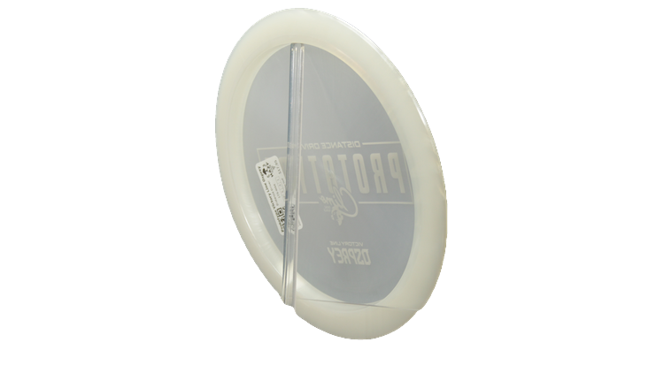 Climo Disc Golf Prototype Victory Line Osprey Distance Driver Back View