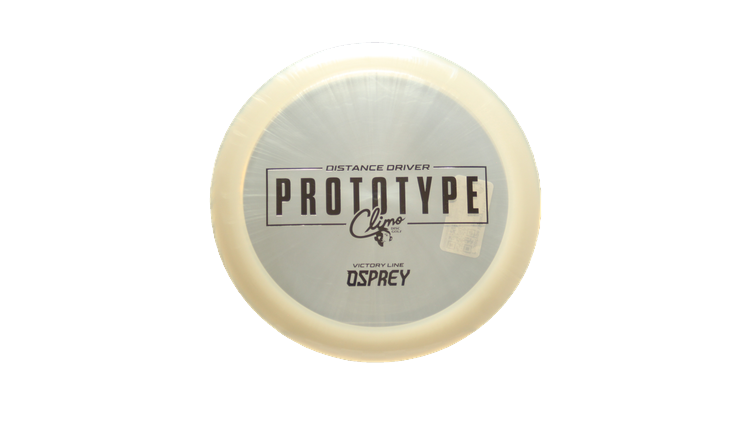 Climo Disc Golf Prototype Victory Line Osprey Distance Driver Front View