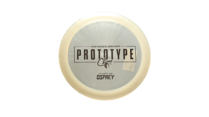 Climo Disc Golf Prototype Victory Line Osprey Distance Driver Front View