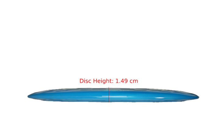 Climo Disc Golf Prototype Victory Line Osprey Distance Driver Profile View