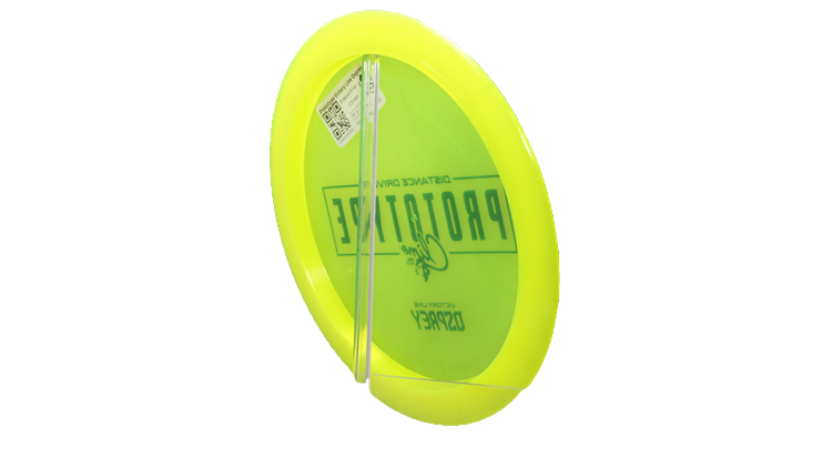 Climo Disc Golf Prototype Victory Line Osprey Distance Driver Back View